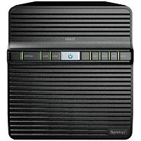 картинка synology ds423 сетевое хранилище nas, слоты 4x2.5"/3.5" sata3, 2x1 гбит/с, 2xusb 3.x, realtek rtd1619b/4x1.7 ггц, ddr4 2gb, 90w вилка uk/hk 3-pin от магазина Tovar-RF.ru
