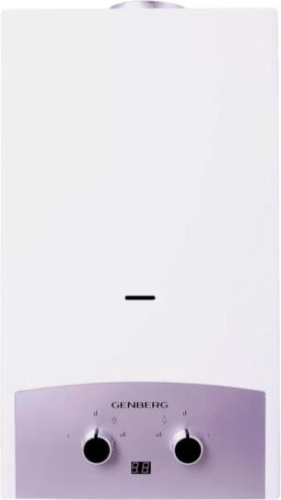 картинка проточный газовый водонагреватель genberg 310.01 премиум 10 л. (серая накладка) genberg 310.01 премиум 10 л. (серая накладка) от магазина Tovar-RF.ru