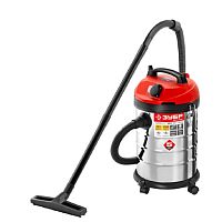 картинка ЗУБР Пылесос строительный [ПУ-30-1400 М3] { М3-30, 30 л, 1400 Вт, сухая и влажная уборка, корпус из нержавеющей стали, розетка до 2000Вт } от магазина Tovar-RF.ru