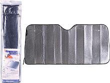 картинка шторки солнцезащитные nova bright штора солнцезащитная, металлизированная, под лобовое стекло (серебро), 130х60см nova bright металлизированная, под лобовое стекло (серебро), 130х60см 46480 от магазина Tovar-RF.ru