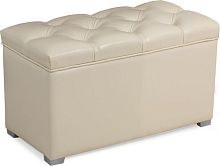 картинка Корпусная мебель БИТЕЛ ПУФИК МИШЕЛЬ 750 (борнео крем) БИТЕЛ ПУФИК МИШЕЛЬ 750 (борнео крем) от магазина Tovar-RF.ru