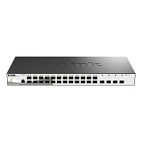 картинка d-link dgs-1210-28xs/me/c1a управляемый l2 коммутатор с 24 портами 100/1000base-x sfp и 4 портами 10gbase-x sfp+ от магазина Tovar-RF.ru