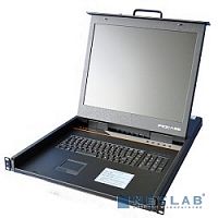 картинка procase e1901 консоль однорельсовая , 1 порт, lcd 19'', single rail console, lcd d-sub, usb, разрешение 1280*1024 от магазина Tovar-RF.ru