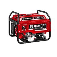 картинка ЗУБР Бензиновый генератор с электростартером  2800 Вт  [СБ-2800Е] от магазина Tovar-RF.ru