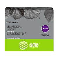 картинка картридж ленточный cactus cs-dk11204 черный для brother p-touch ql-500, ql-550, ql-700, ql-800 от магазина Tovar-RF.ru