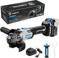 картинка Углошлифовальная машина DEKO DKAG20, 20В, 1*5.0Ач 063-4026 от магазина Tovar-RF.ru
