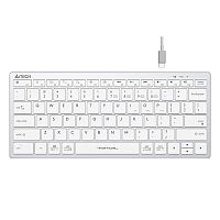 картинка клавиатура a4tech fstyler fbx51c белый usb беспроводная bt/radio slim multimedia (fbx51c white) от магазина Tovar-RF.ru