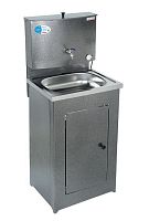 картинка Умывальник АКВАТЕКС бак антикорроз. с ЭВН+мойка пластм. серебро от магазина Tovar-RF.ru