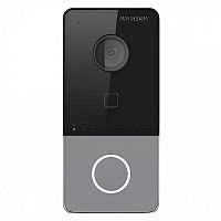 картинка hikvision видеопанель ds-kv6113-pe1(c),  накладная,  черный от магазина Tovar-RF.ru