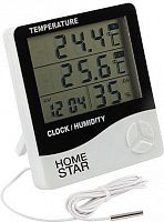 картинка термометр-гигрометр homestar hs-0109 104304 от магазина Tovar-RF.ru