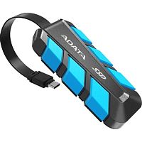 картинка твердотельный накопитель/ adata external ssd sc740, 2000gb, type-c, usb 3.2 gen2, r/w 1050/1000 mb/s, 121.8x40.5x22.3mm, blue (5 лет) от магазина Tovar-RF.ru