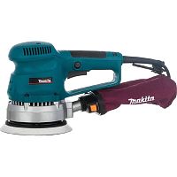 картинка Makita BO6030 Эксцентриковая шлифовальная машина [BO6030] {310Вт,ф150мм,4000-10000об\м,ампл-3мм,2.3кг,кор,п\сборник} от магазина Tovar-RF.ru