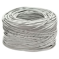 картинка cabeus ftp-4p-cat.5e-solid-lsltx-gy кабель витая пара экранированная ftp (f/utp), категория 5e, 4 пары (24 awg), одножильный, серый, экран - фольга, нг(а)-lsltx, (305 м) от магазина Tovar-RF.ru