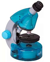 картинка микроскоп levenhuk labzz m101 azure лазурьот магазина Tovar-RF.ru