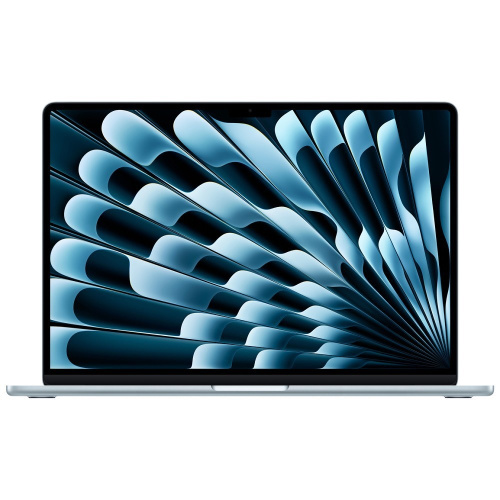 картинка apple macbook air 15-inch 2025 [mc7c4hn/a] (клав.рус.грав.) sky blue 15.3" liquid retina {(2880x1864) m4 10c cpu 10c gpu/16gb/512gb ssd/рекоменд.переход.1979059/1991284/11065944} (a3241) от магазина Tovar-RF.ru