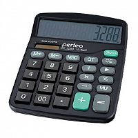 картинка калькулятор PERFEO (PF-3288) бухгалтерский 12-разр., GT, черный от магазина Tovar-RF.ru