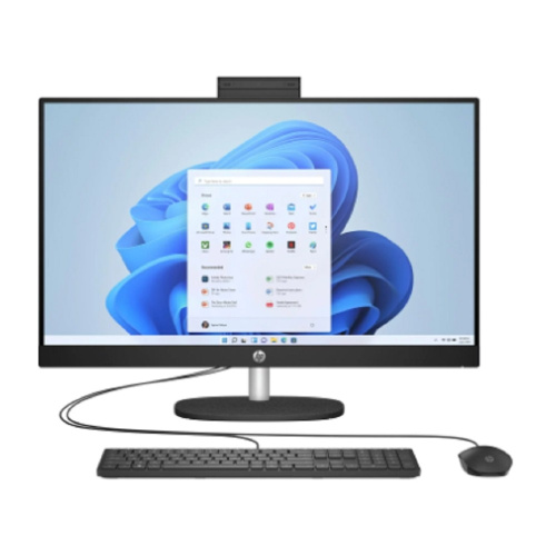 картинка hp all-in-one 27-cr1004nh [a0cm1ea] black 27" {fhd  ultra 7 155u(2ghz)/16384mb/512pcissdgb/nodvd/int:intel iris x/dos +  kbd mouse}  от магазина Tovar-RF.ru