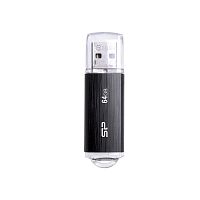 картинка silicon power usb drive 64gb ultima u02, usb 2.0, черный sp064gbuf2u02v1k от магазина Tovar-RF.ru