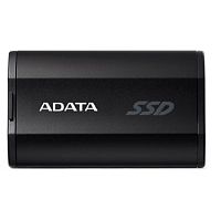 картинка a-data portable ssd 1tb sd810, type-c, usb 3.2, sd810-1000g-cbk, black  от магазина Tovar-RF.ru