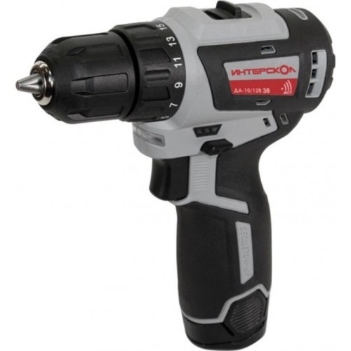 картинка ИНТЕРСКОЛ  ДА-10/12В 38 МиниМАКС бесщеточная аккум. дрель-шуруповерт [757.2.2.45] { Li-ion, кейс, 2 аккум., 2,5Ач, ЗУ } от магазина Tovar-RF.ru
