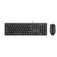 картинка клавиатура + мышь a4tech kk-3330 клав:черный мышь:черный usb  1530249  от магазина Tovar-RF.ru