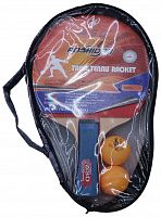 картинка игрушка no name набор для игры в настольный теннис ( 2 ракетки,2 шарика)толщина 7мм, в чехле an01004 пп-00116655 от магазина Tovar-RF.ru