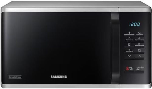 картинка микроволновая печь samsung ms-23k3513as/bw серебристая [пи] от магазина Tovar-RF.ru