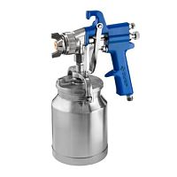 картинка ЗУБР 'Краскопульт пневматический ЗУБР Профессионал ПРО Н350 с нижним бачком, 1.8мм [06451-1.8] от магазина Tovar-RF.ru