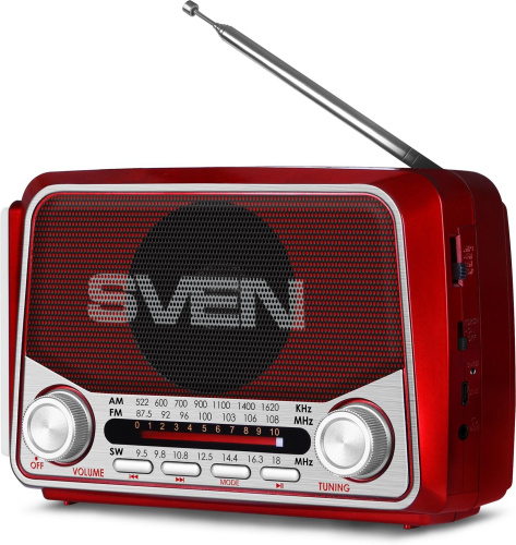 картинка радиоприемник sven srp-150, красный sven srp-150, красный от магазина Tovar-RF.ru