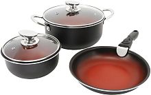 картинка POMIDORO POMI D'ORO P640556 Comodo set Набор посуды для приготовления со съемной ручкой POMIDORO POMI D'ORO P640556 Comodo set Набор посуды для приготовления со съемной ручкой от магазина Tovar-RF.ru