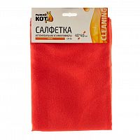 картинка Салфетка РЫЖИЙ КОТ Салфетка из микрофибры CM-06 Замша, размер: 40х40см (280103) от магазина Tovar-RF.ru