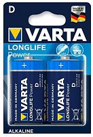 картинка  VARTA Батарея Longlife power LR20 BL2 Alkaline D (2шт) блистер от магазина Tovar-RF.ru