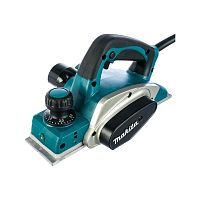 картинка Makita KP0800 Рубанок [KP0800] {620Вт,17000об\м,ширина-82мм,глуб-2.5мм,2.6кг,кор} от магазина Tovar-RF.ru