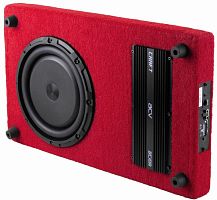 картинка acv bc10ar 10"сабвуфер активный slim/красный/2ом/rms 350w от магазина Tovar-RF.ru