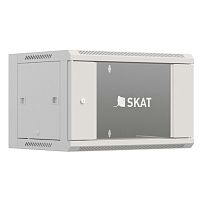 картинка бастион skat tb-15w660gf-g шкаф настенный телекоммуникационный 15u 600х600х770мм, дверь стеклянная (4424) {1.5 года гарантия} от магазина Tovar-RF.ru