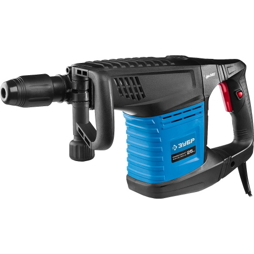 картинка ЗУБР "ПРОФЕССИОНАЛ" Молоток отбойный [ЗММ-25-1500 ЭВК] { SDS-Max, 25Дж, 10кг, 900-1800уд/мин, 1500Вт, АВТ, кейс } от магазина Tovar-RF.ru