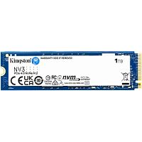 картинка kingston ssd nv3, 1000gb, m.2(22x80mm), nvme, pcie 4.0 x4, 3d tlc snv3s/1000g от магазина Tovar-RF.ru