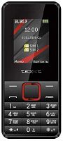 картинка телефон мобильный texet tm-207 черный/красный от магазина Tovar-RF.ru
