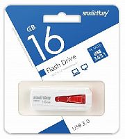 картинка usb флеш smartbuy (sb16gbir-w3) 16gb iron white/red usb3.0 от магазина Tovar-RF.ru