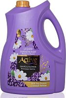 картинка Жидкое мыло ACTIVE Жидкое мыло с соевым белком и витамином E "Цветочный соблазн", 3750 мл PURPLE (511801653) ACTIVE Жидкое мыло с соевым белком и витамином E "Цветочный соблазн", 3750 мл PURPLE (511801653) от магазина Tovar-RF.ru