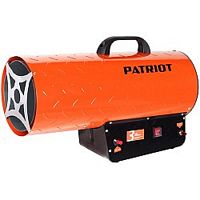 картинка калорифер газовый patriot gs 50 [633445024] {мощн. 50 квт;эл.двиг.: 70 вт - 220 вольт;  тип газа: пропан/бутан; расход: 2,9 кг/час; вес: 7.5 кг; редуктор и шланг в комплекте.} от магазина Tovar-RF.ru