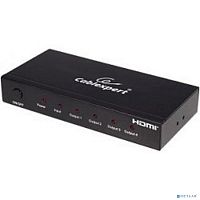 картинка gembird dsp-4ph4-02 разветвитель hdmi cablexpert, hd19f/4x19f, 1 компьютер => 4 монитора, full-hd, 3d, 1.4v от магазина Tovar-RF.ru