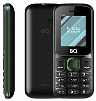 картинка телефон мобильный bq 1848 step+ black/green от магазина Tovar-RF.ru