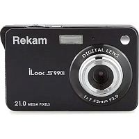картинка rekam ilook s990i черный 21mpix 2.7" 720p sdhc/mmc cmos is el/li-ion от магазина Tovar-RF.ru