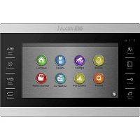 картинка falcon eye fe-70 atlas hd (black) hd видеодомофон: дисплей 7" tft;  сенсорные кнопки; подключение до 2-х вызывных панелей и до 2-х видеокамер; адресный интерком; графическое меню; запись фото и видео от магазина Tovar-RF.ru