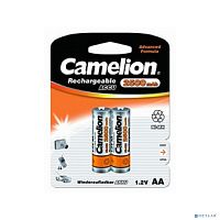картинка Camelion  AA-2500mAh Ni-Mh BL-2 (NH-AA2500BP2, аккумулятор,1.2В)  (2 шт. в уп-ке) от магазина Tovar-RF.ru