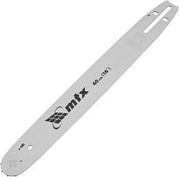 картинка MTX Шина для бензопилы, длина 40 см (16"), шаг 0,325", паз 1,5 мм, 64 звена// 59816 от магазина Tovar-RF.ru