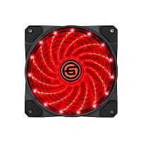 картинка вентилятор ginzzu (17613) led 12lr15 красный от магазина Tovar-RF.ru