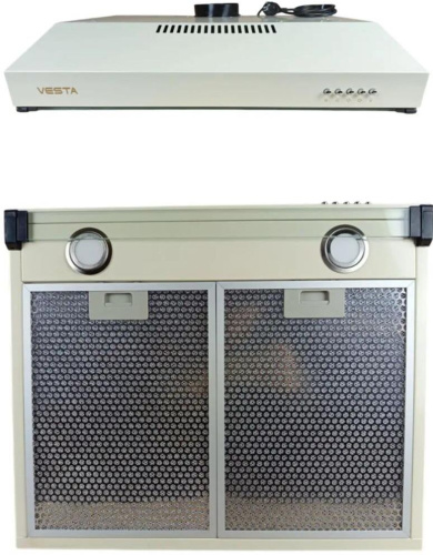 картинка вытяжка vesta l-960 бежевый от магазина Tovar-RF.ru