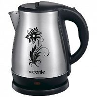 картинка чайник электрический viconte vc-3251 нержавейка от магазина Tovar-RF.ru